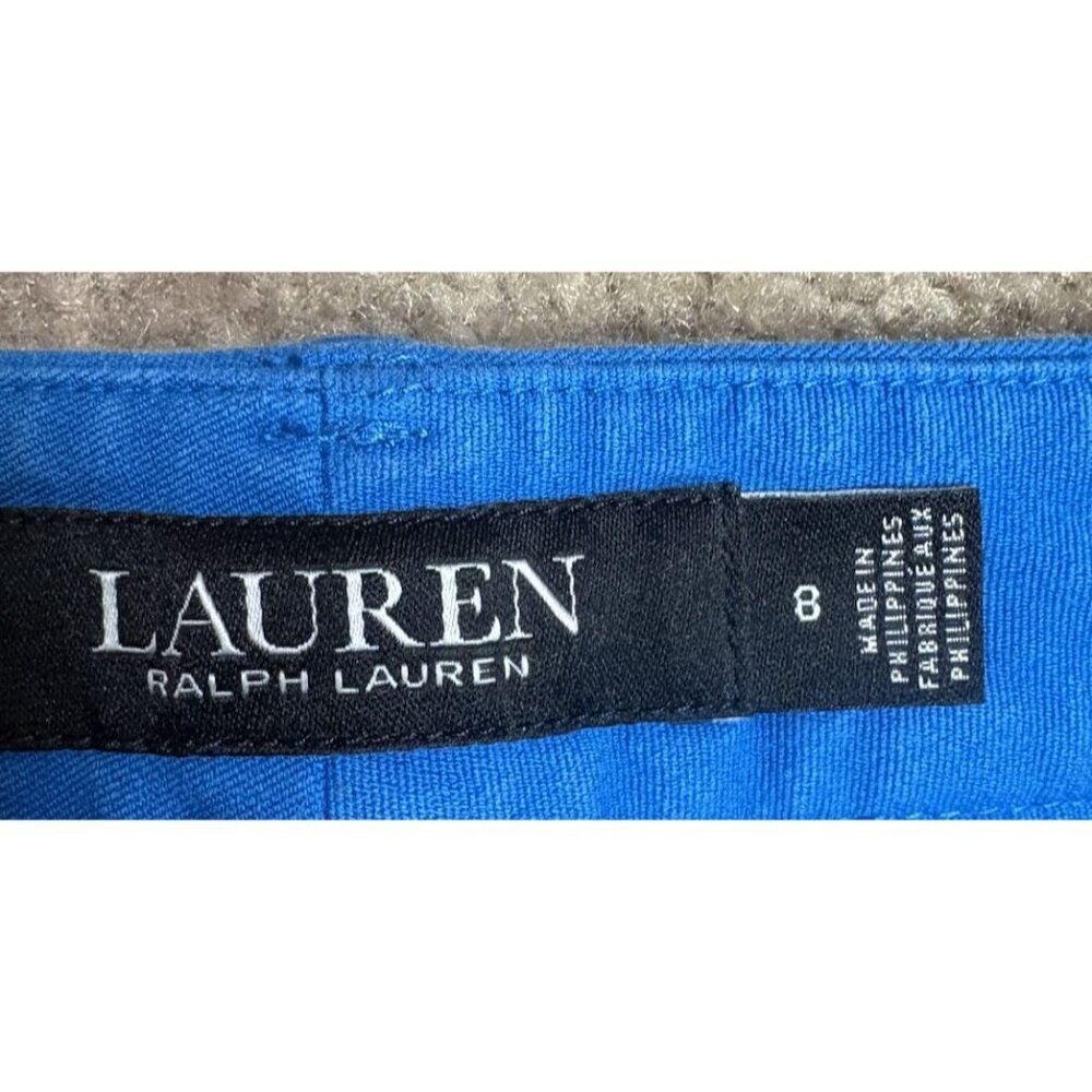 RALPH LAUREN Black Label Women’s Cotton Shorts Inseam 10” size 8 - Picture 3 of 6